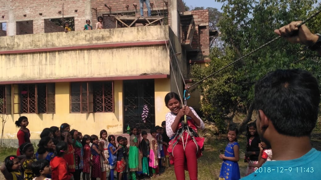 Adventure Camp at the Save the Children Home